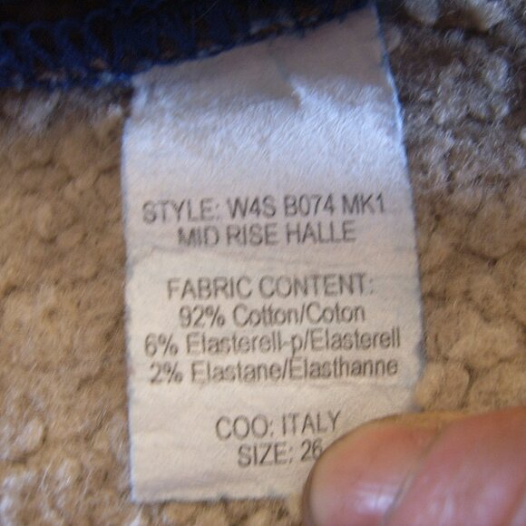 Like New Excellent Condition True Religion Women Jeans sz 26 Made in USA - Picture 3 of 4